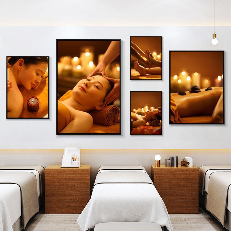 Tranh Treo Tường Dưỡng Sinh Đông Y – Tranh Phòng Mạch – Tranh Châm Cứu Bấm Huyệt