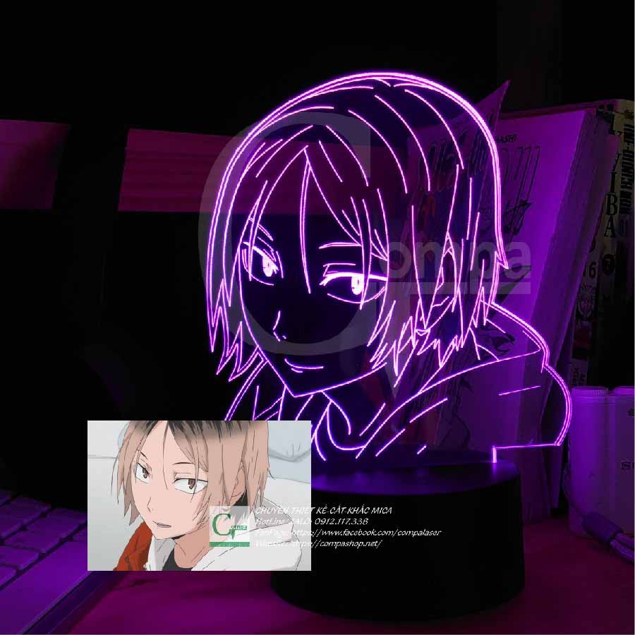 [ẢNH SHOP CHỤP] Đèn Ngủ ANIME LED 3D Haikyu Kenma Kozume Type 01 AHKU0501 16 MÀU TÙY CHỈNH