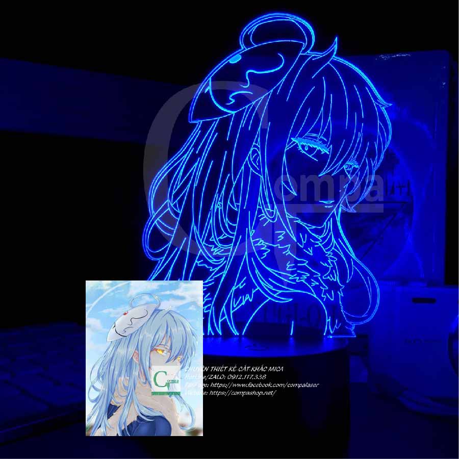 [ẢNH SHOP TỰ CHỤP] Đèn Ngủ Tensei Shitara Slime Rimuru Tempest Type 06 ATSS0106 16 MÀU TÙY CHỈNH