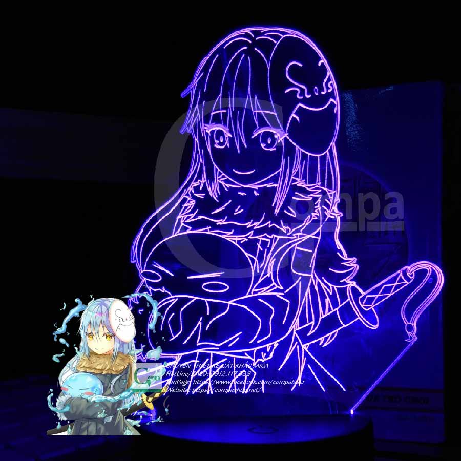 [ẢNH SHOP TỰ CHỤP] Đèn Ngủ Tensei Shitara Slime Rimuru Tempest Type 05 ATSS0105 16 MÀU TÙY CHỈNH