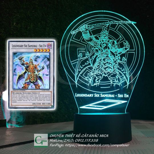 Đèn Ngủ Yugi-Oh Legendary Six Samurai Shi En Type 01