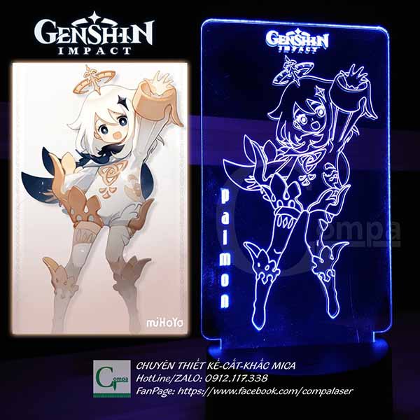 Đèn Ngủ Genshin Impact Paimon Type 2