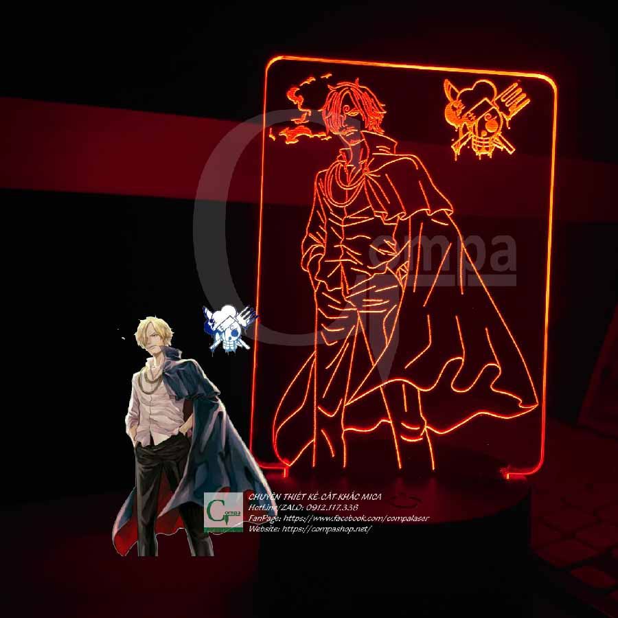 Đèn Ngủ One Piece Sanji Đẹp Ngầu Cực Kì Độc Đáo
