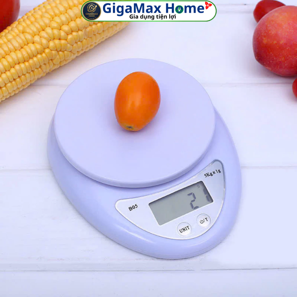 Cân Tiểu Ly Điện Tử Nhà Bếp Mini Định Lượng 1g - 5Kg Làm Bánh Độ Chính Xác Cao Tặng Kèm 2 Pin AAA