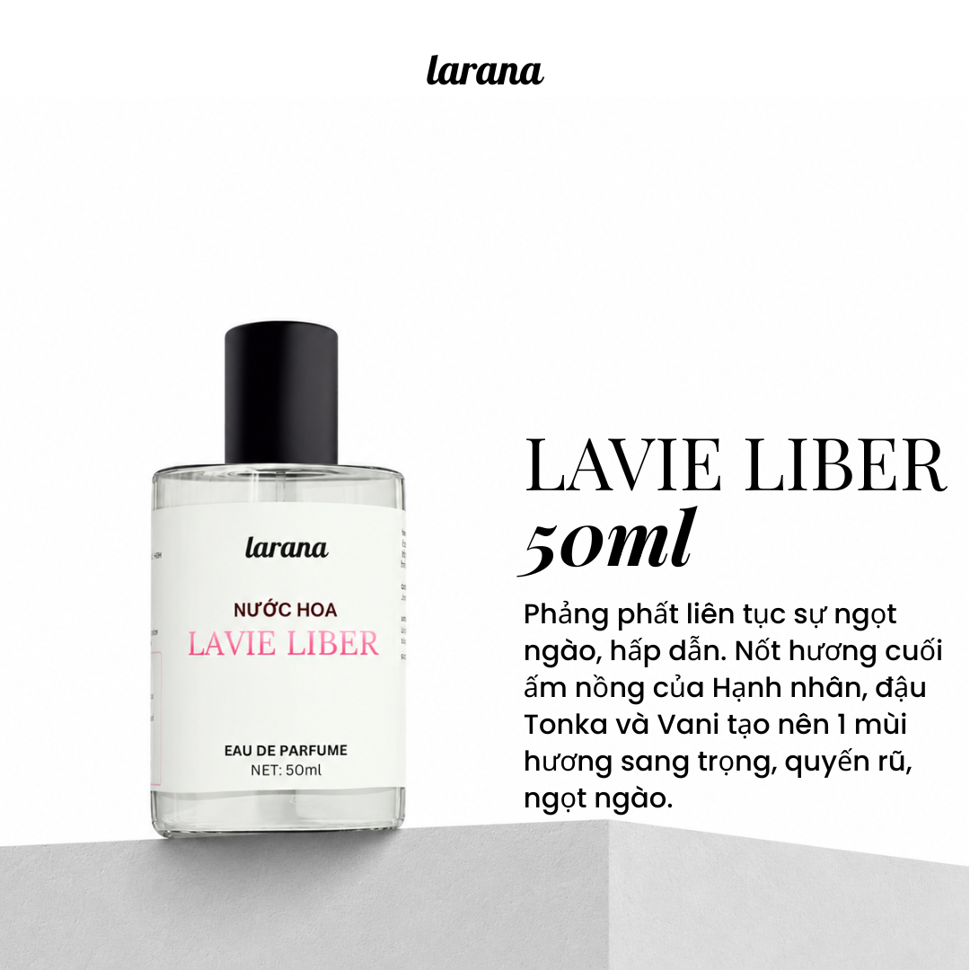 Larana - Nước hoa Lavie Liber dành cho nữ giới cao cấp dung tích 50ml