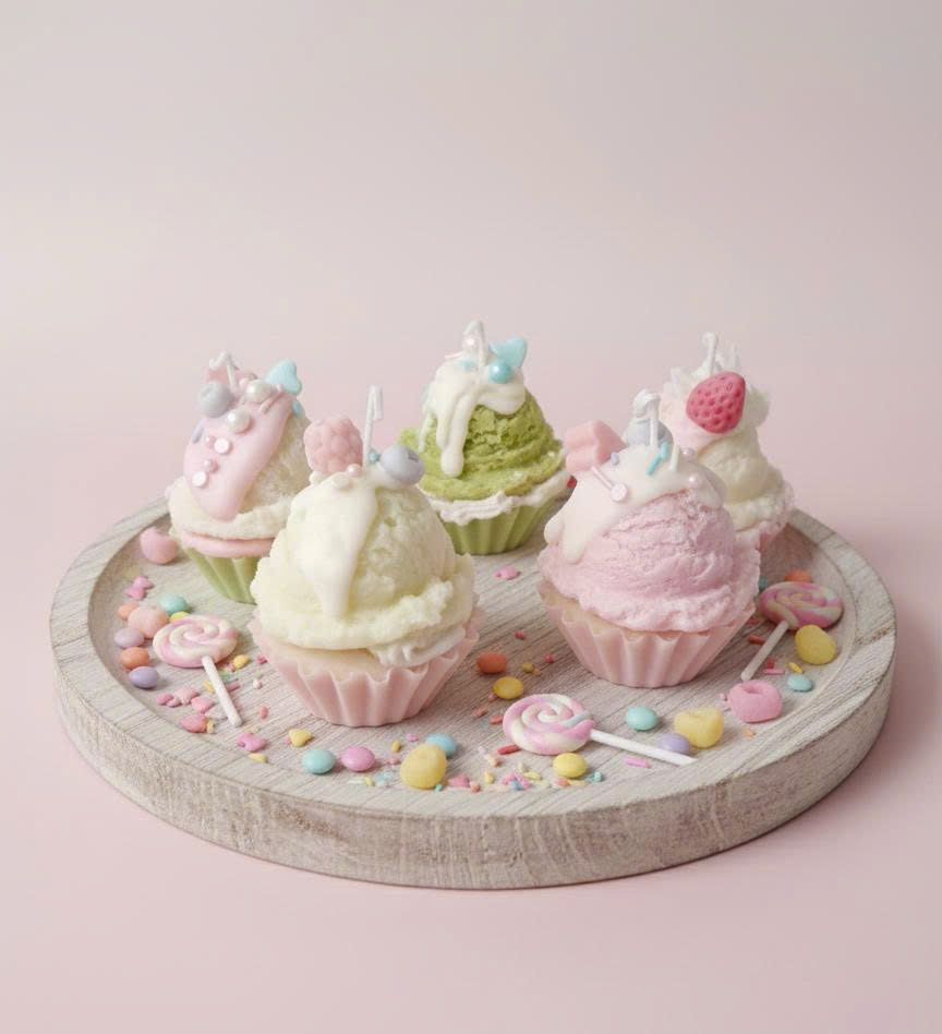 🍦 MACARON CANDLE ✨